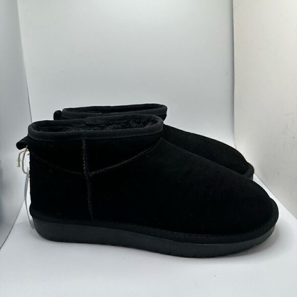 CUSHIONAIRE Women's pull on boot 10 BLACK - Picture 1 of 7